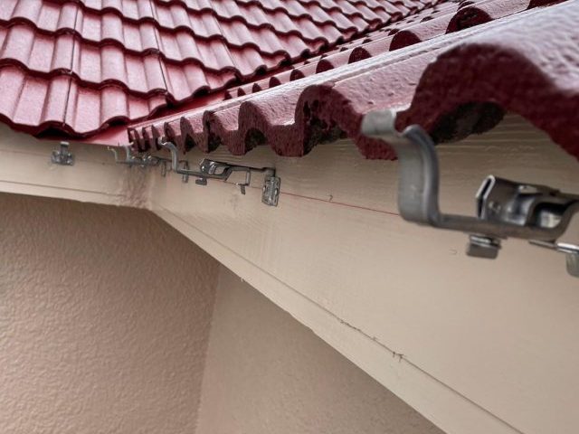 播磨町で軒金物の取り付け